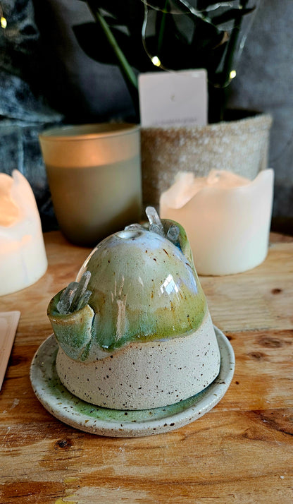 Kristall Räucherstövchen🫶✨️B-Ware