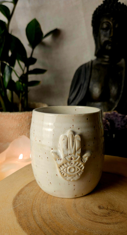 Zauberhafter ,,Hamsa" Hand Becher🌙