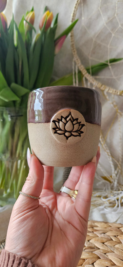 Ausdrucksstarker ,,Lotus" Becher🧘‍♀️✨️