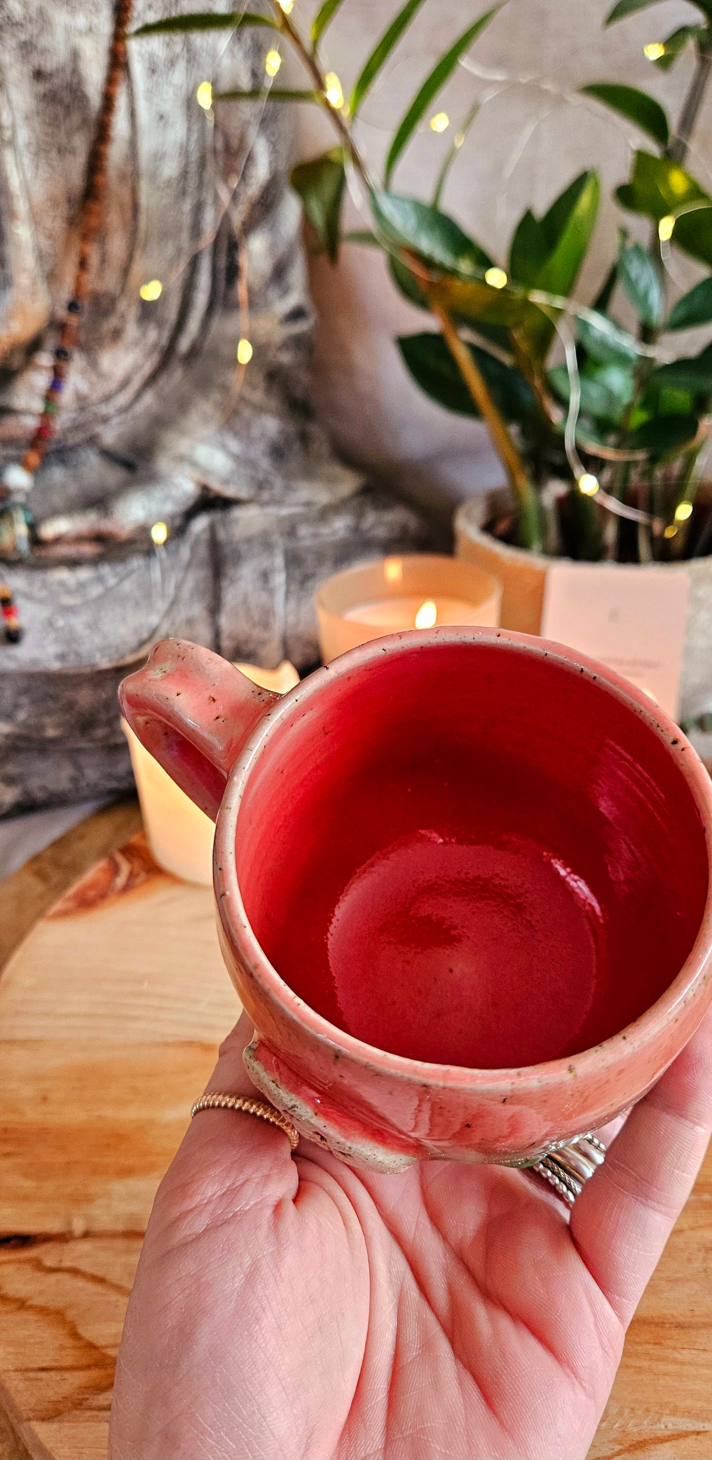 Wunderschöne Kaffetasse in kraftvollen Farben🫶✨️🌷 B-Ware