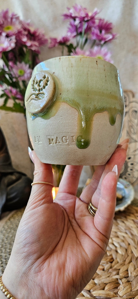 Traumhafte ,,I am Magic" Tasse in Grün🍀✨️🫶