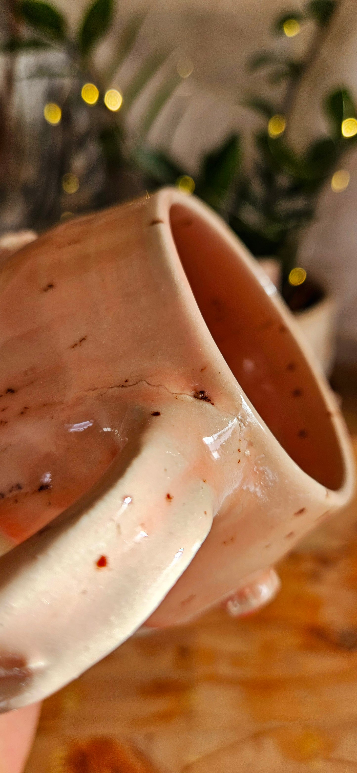 Zauberhafte Herztasse in Rosa🫶🌷 B-Ware