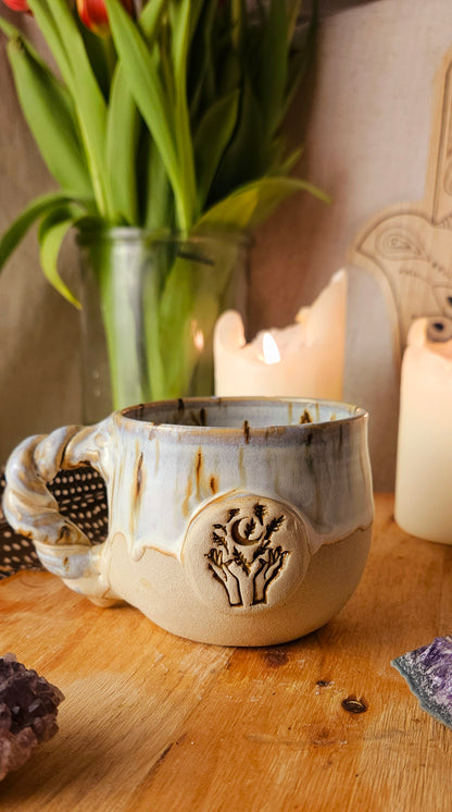 Wunderschöne naturgetreue Tasse in Beige🤎🫶