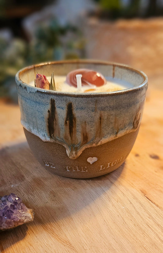 Kristallkerze ,,Be the ligt" Pumkin 🔮✨️