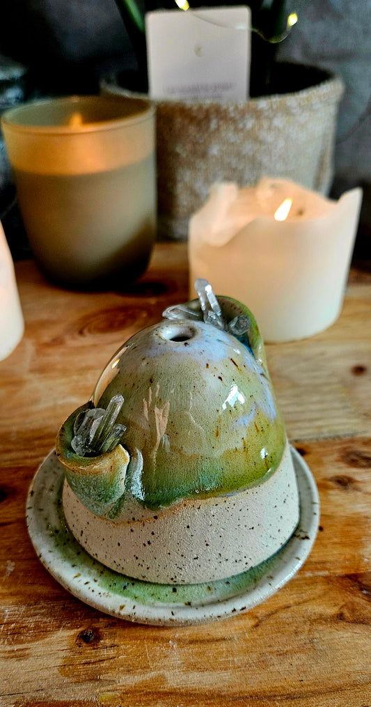 Kristall Räucherstövchen🫶✨️B-Ware