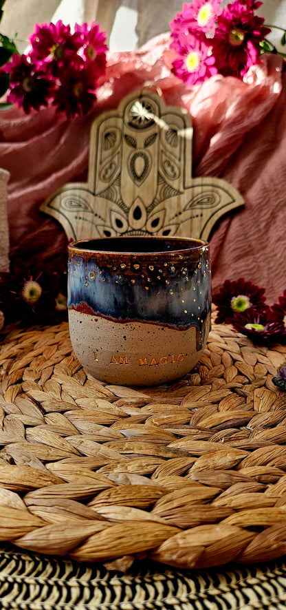 Zauberhafter ,,I am Magic" Becher mit Goldpünktlich🌷🫶