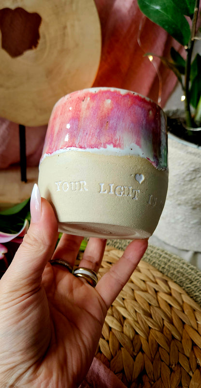 Atemberaubender ,,Your light ist Magic" Becher 🫶🥰