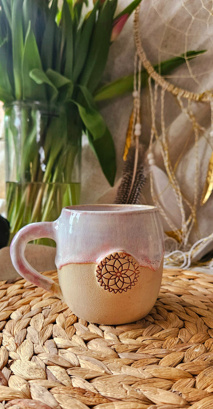 Wunderschöne zarte ,,Mandala" Tasse🪷💕