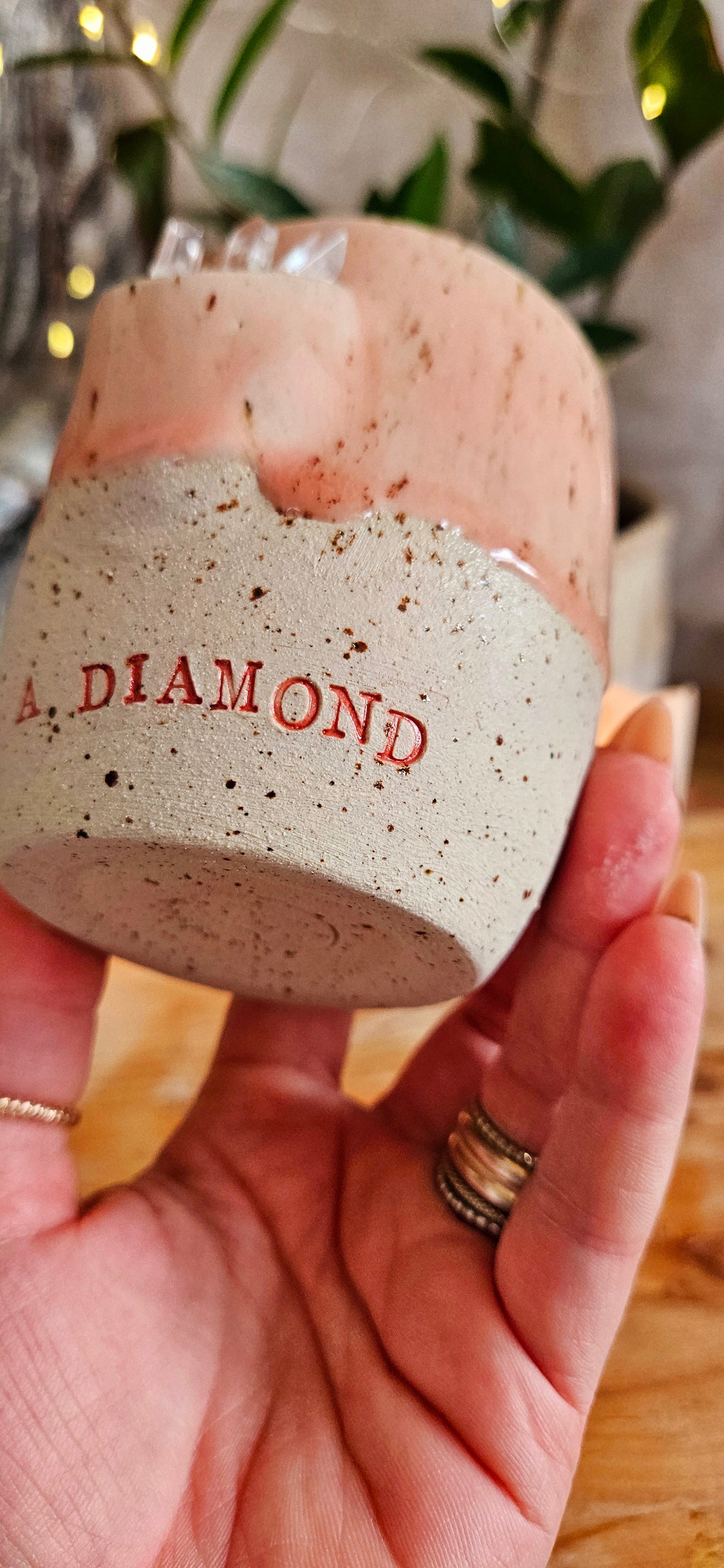 Atemberaubender Kristallbecher in Rosè💗🫶