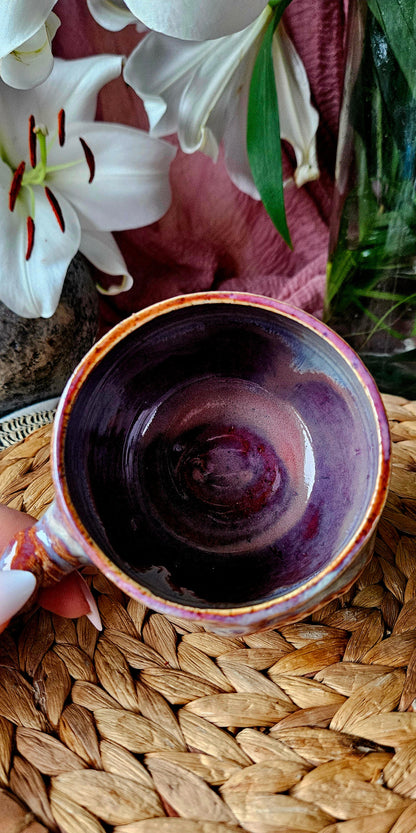 Traumhafte Sonne Mond Tasse in Lila🌕🌙