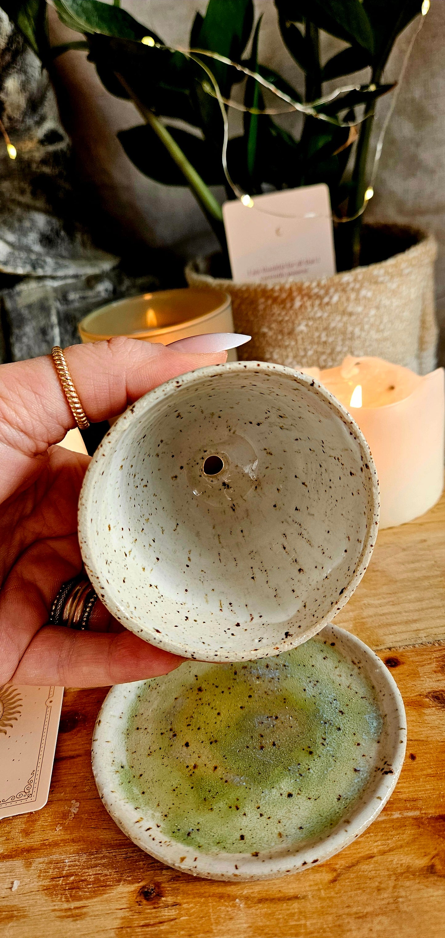 Kristall Räucherstövchen🫶✨️B-Ware