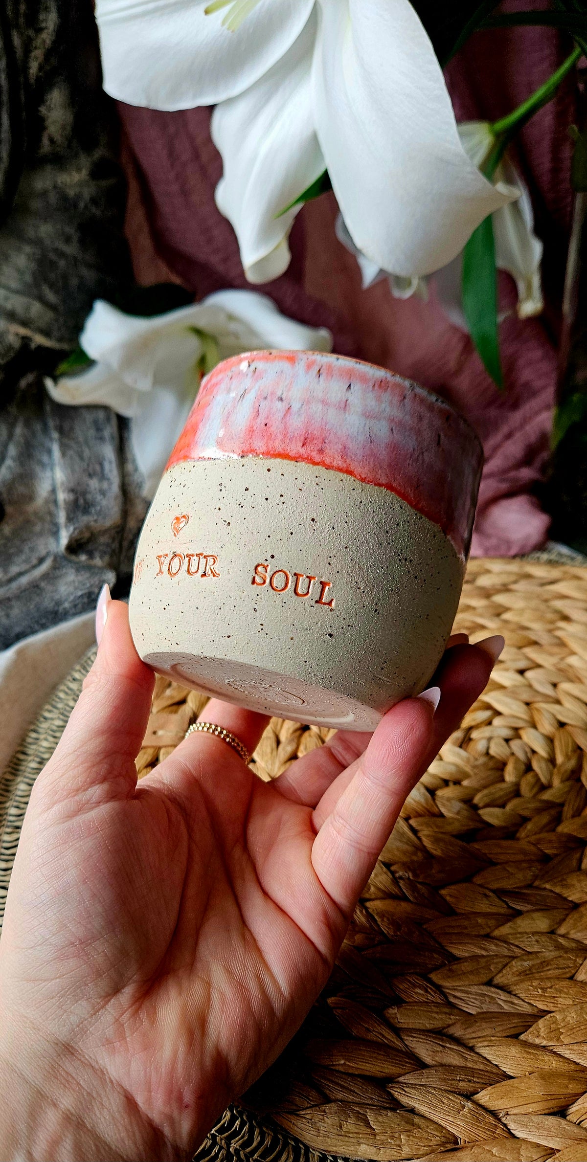 Wunderschöner ,,Follow your Soul" Becher🌷🫶