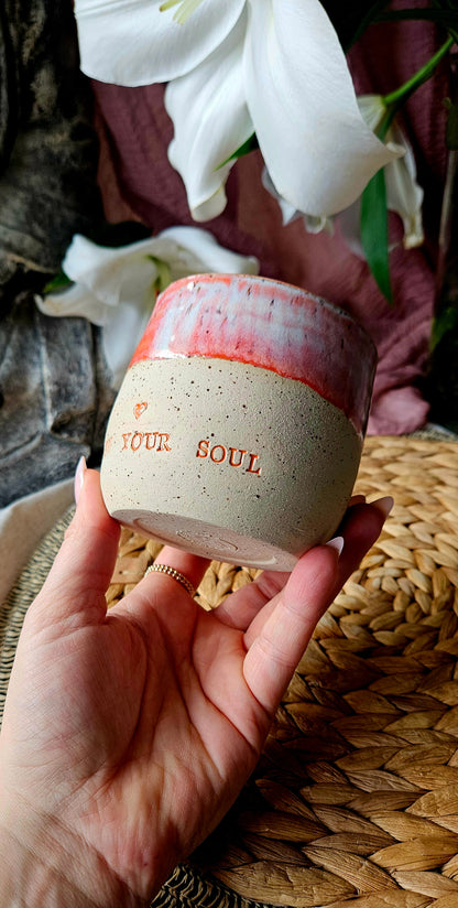 Wunderschöner ,,Follow your Soul" Becher🌷🫶