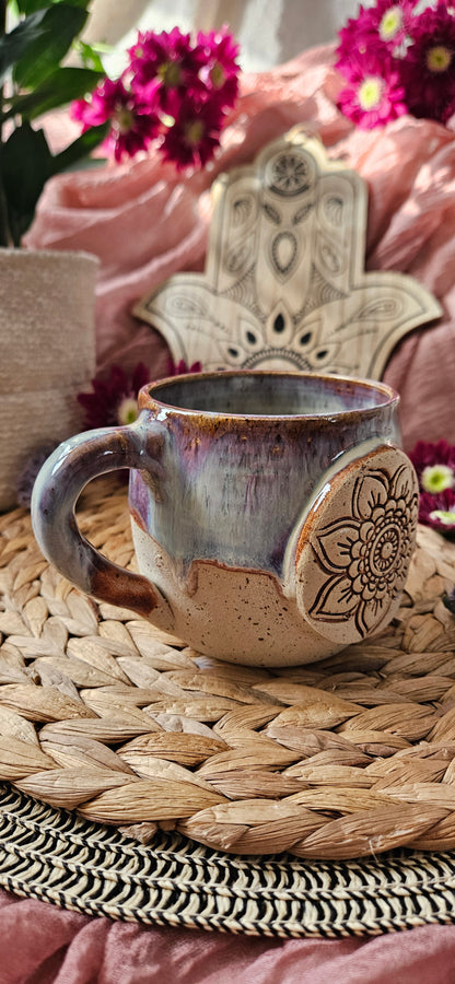 Atemberaubende Mandala Tasse 🌸🌷🫶