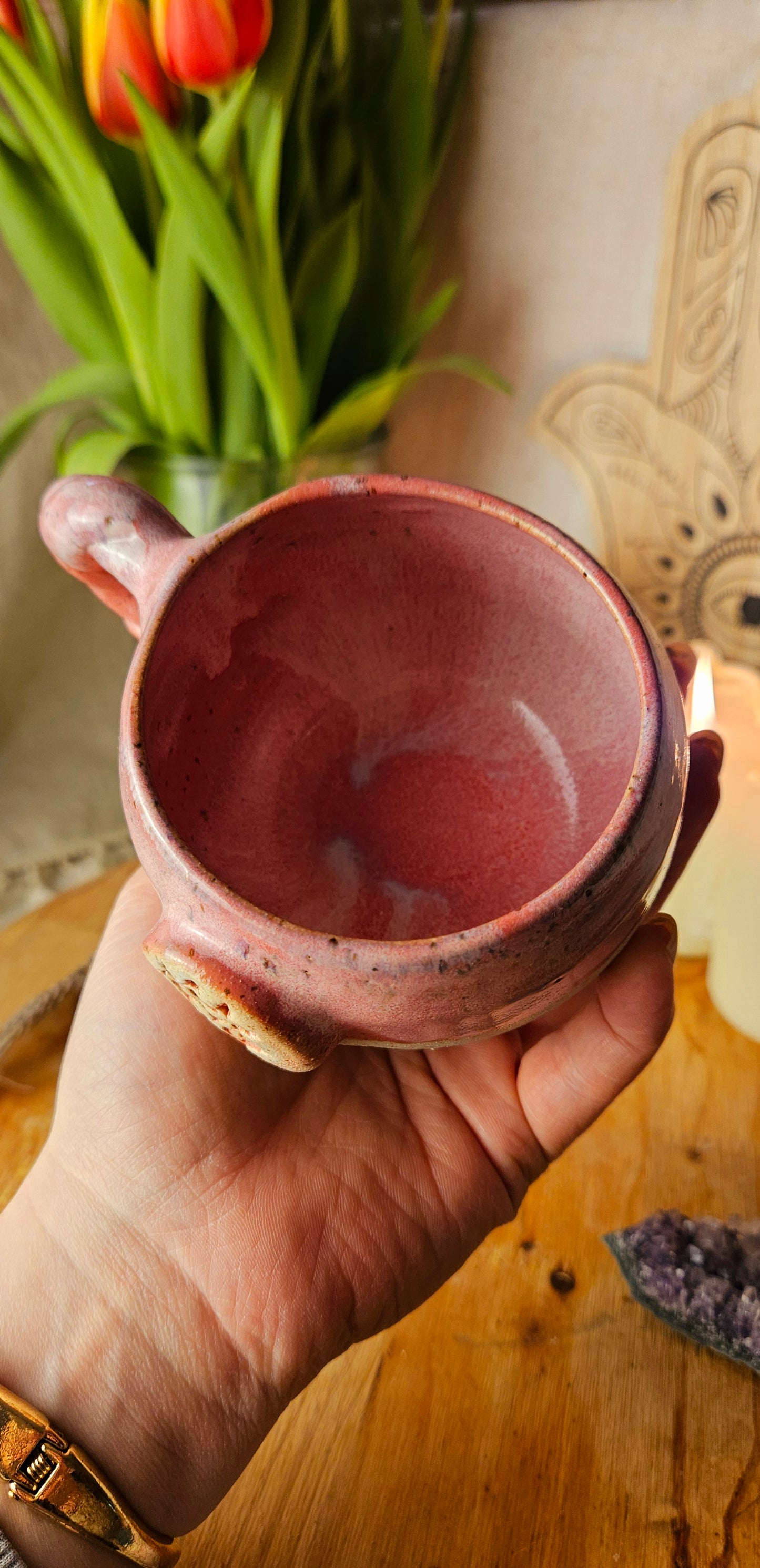 Zauberhafte ,,Trust in you" Tasse in Pink💕🫶 B- Ware