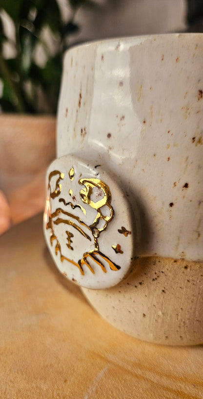 Sternzeichenbecher in Gold ,,KREBS"✨️