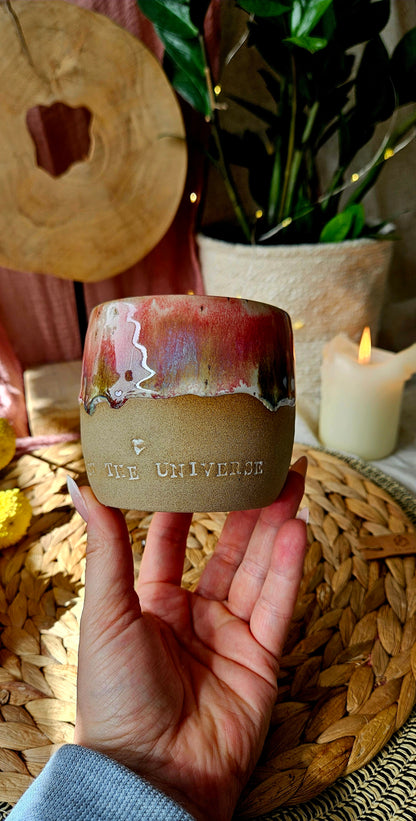 Wunderschöner ,,Trust the Universe" Becher🌺🫶