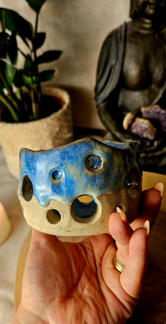 Einzigartiger Leuchtie/ Windlicht🫶 B- Ware