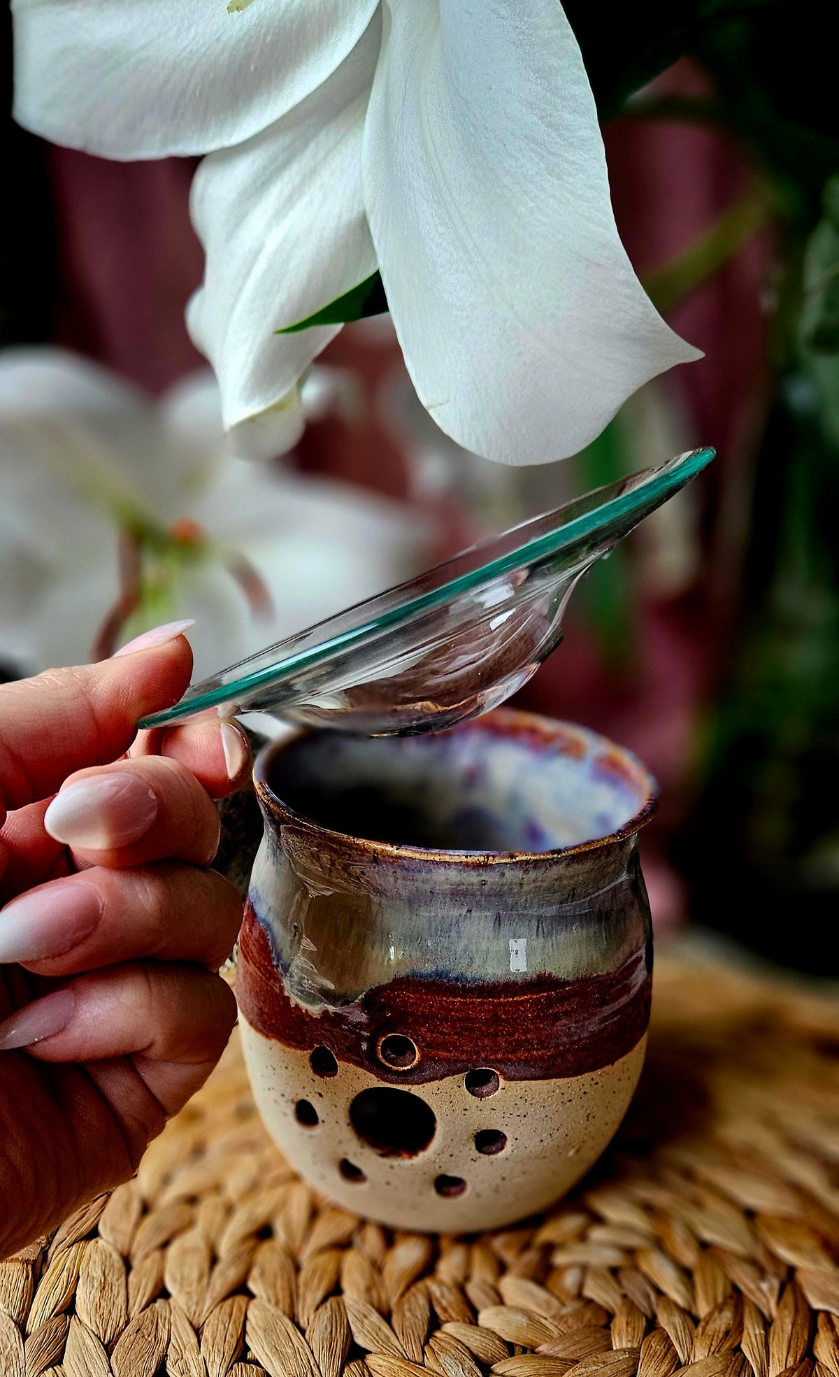 Duftöl Einsatz aus Glas💫🧚‍♀️