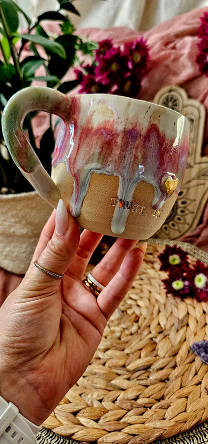 Zauberhafte ,,Trust in you" Tasse🌷🌸 (B-Ware)