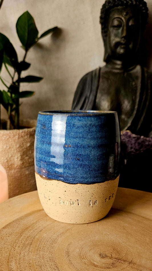 Traumhaft schöner ,,your soul is art" Becher 💙