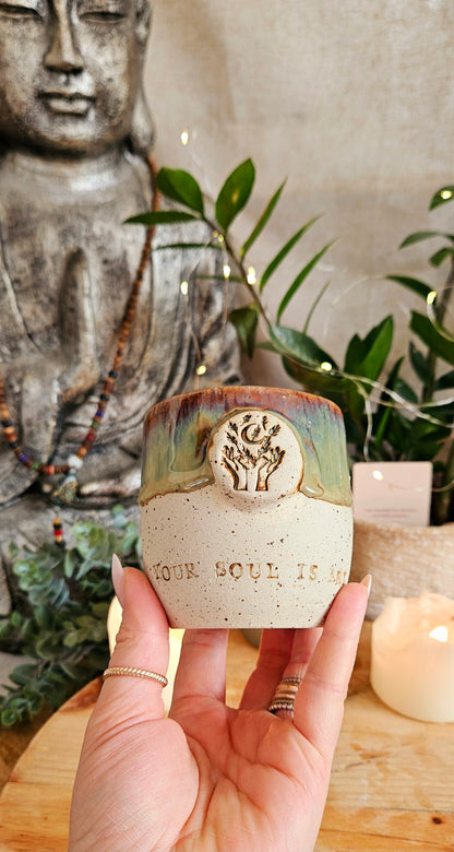 Wunderschöner ,,your soul is art " Becher 💚🫶