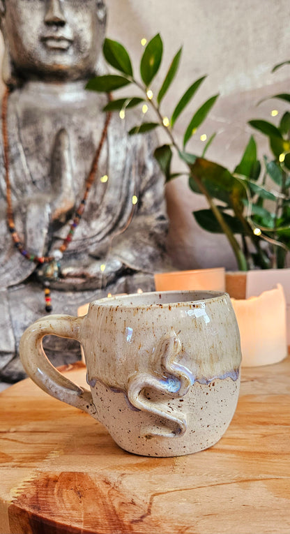 Magische ,,Schlangen" Tasse in beige🐍✨️