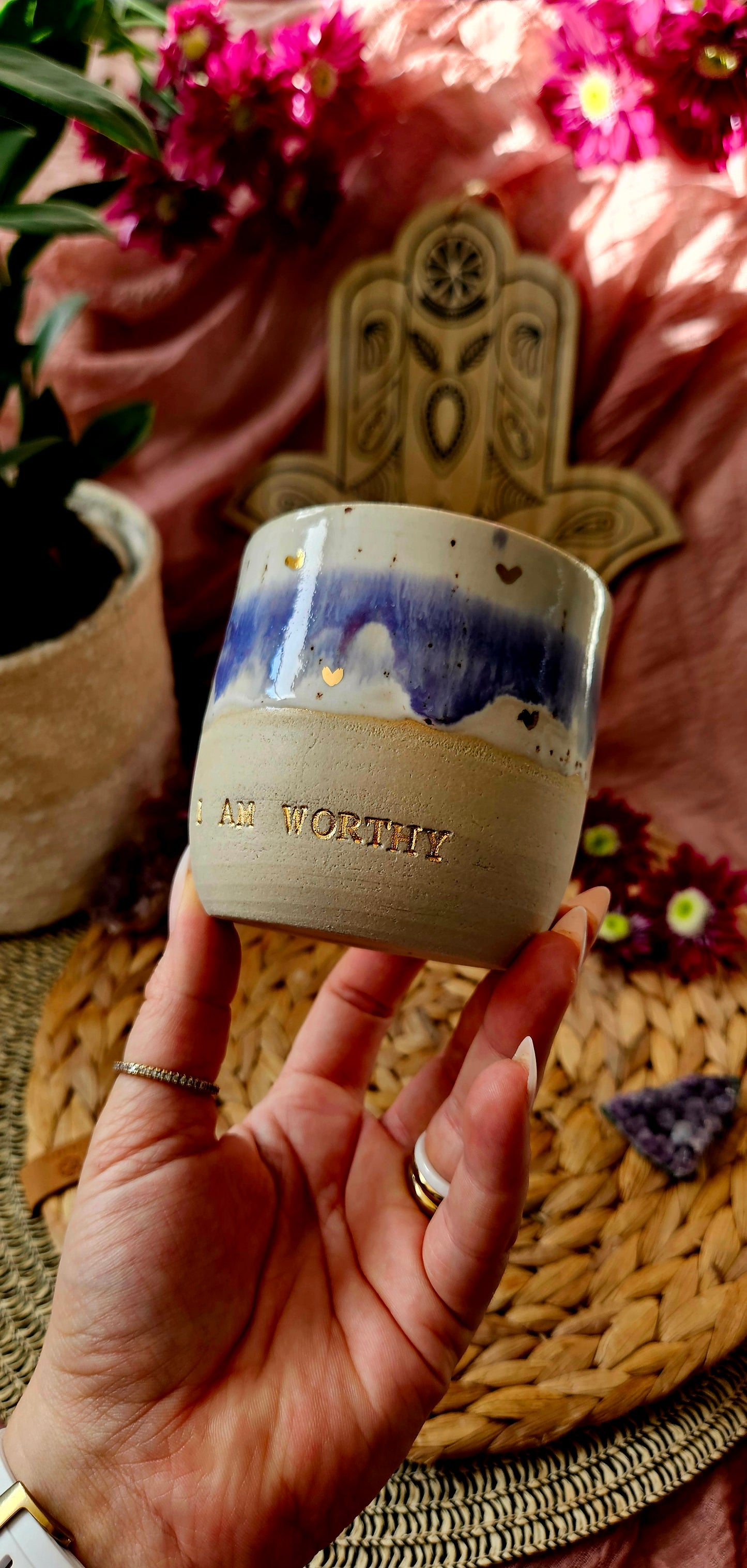 Zauberhafter ,,I am Worthy" Becher🫶🌷