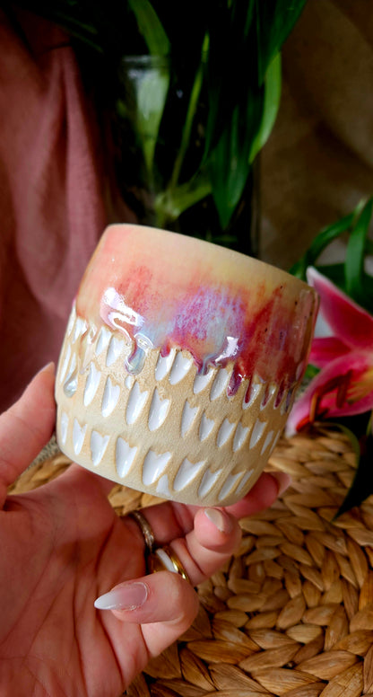 Wunderschöner Becher in kraftvollen Farben 💫🫶🌷