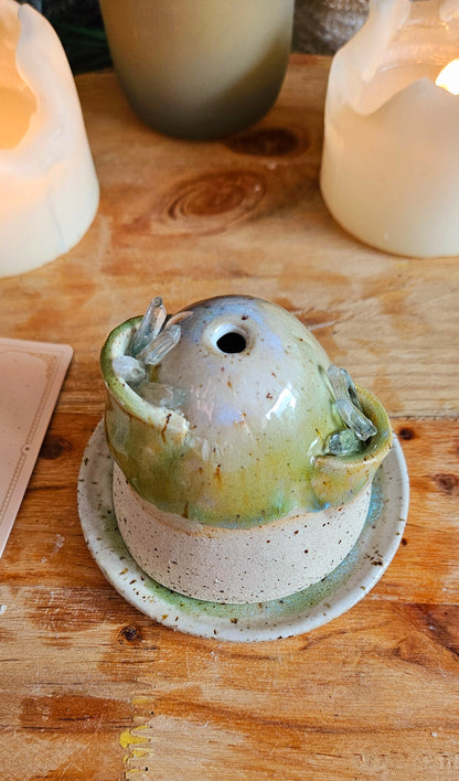 Kristall Räucherstövchen🫶✨️B-Ware