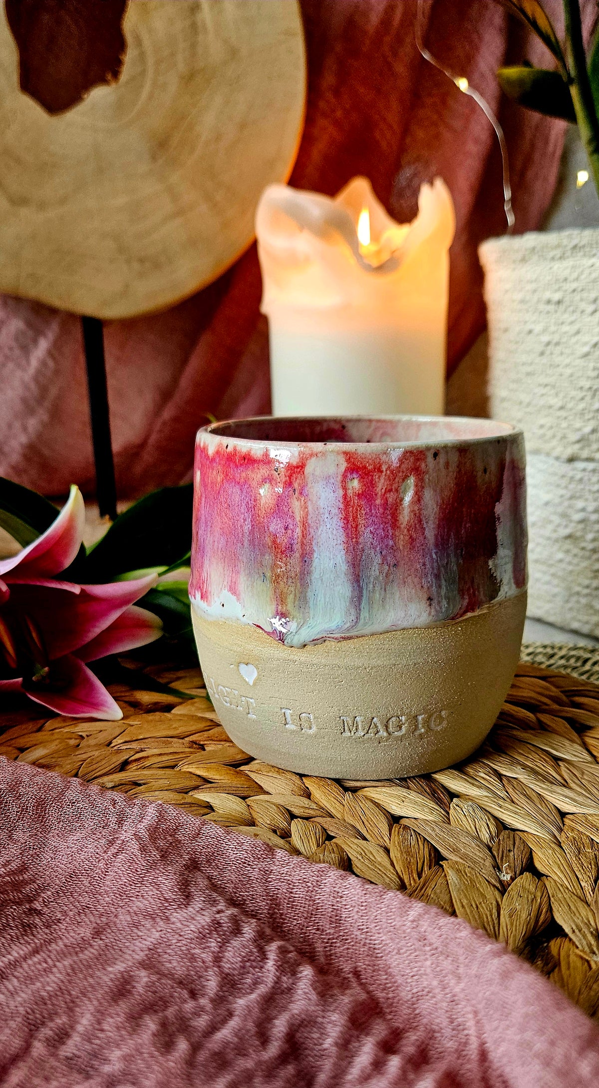 Atemberaubender ,,Your light ist Magic" Becher 🫶🥰