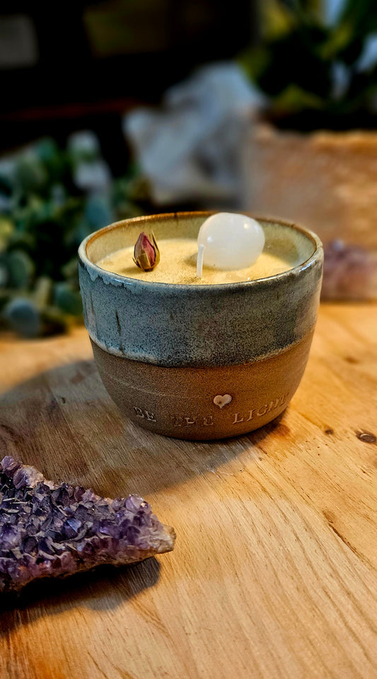 Kristallkerze ,,Be the light" Pumpkin🔮✨️