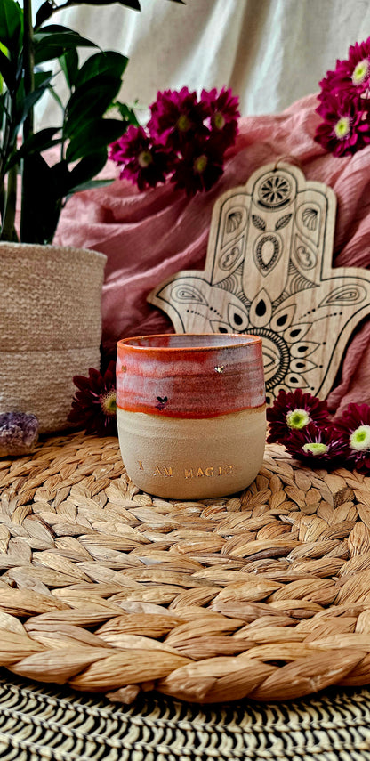 Zauberhafter ,,I am Magic" Becher mit Gold✨️🌸
