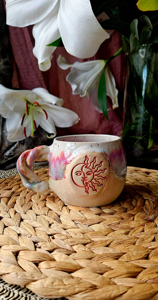 Traumhafte ,,Sonnen" Tasse in atemberaubenden Farben 🧚‍♀️💫🫶