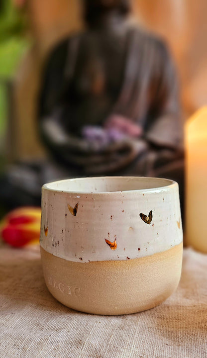 Elegante ,,I am Magic" Tasse mit Goldherzen 🌷🫶✨️