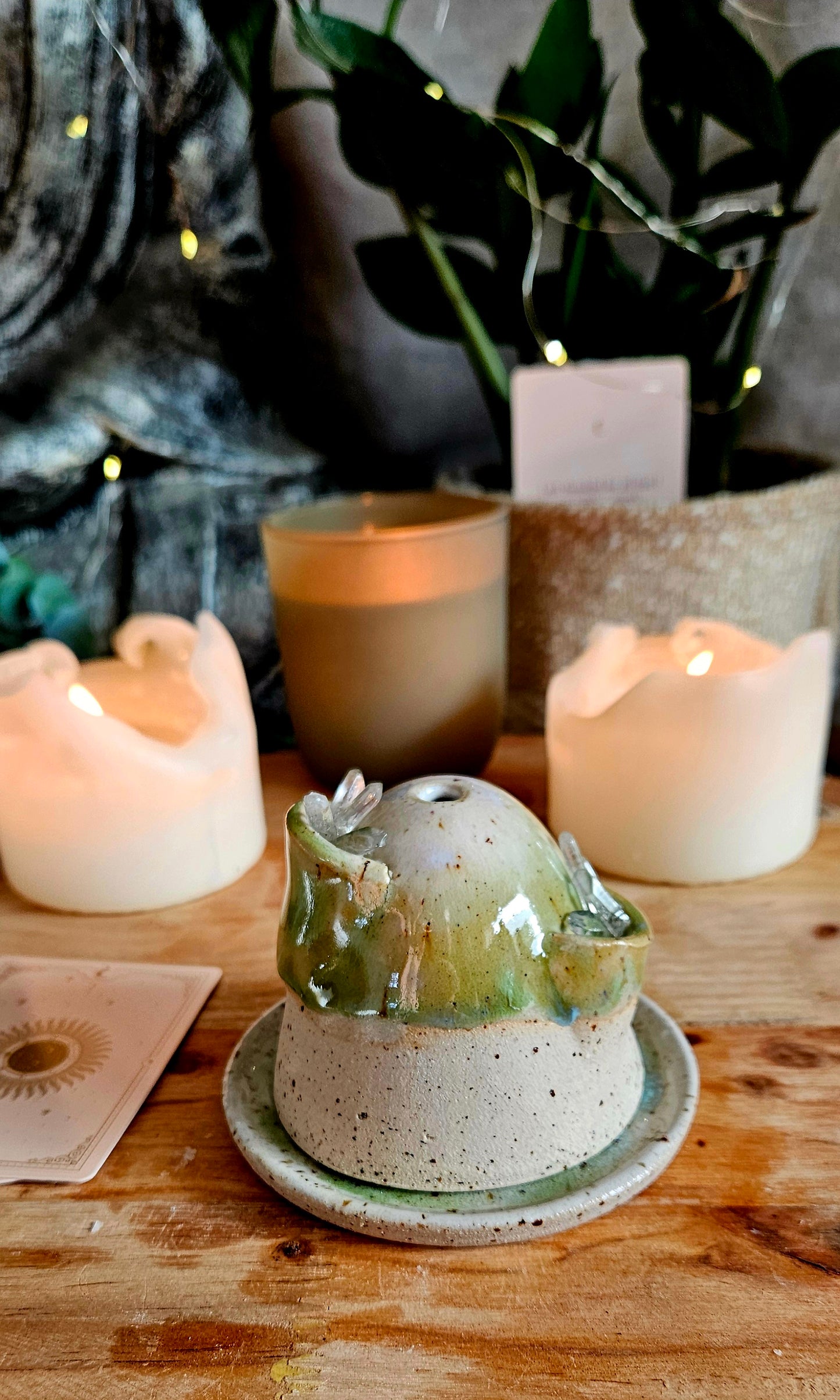 Kristall Räucherstövchen🫶✨️B-Ware