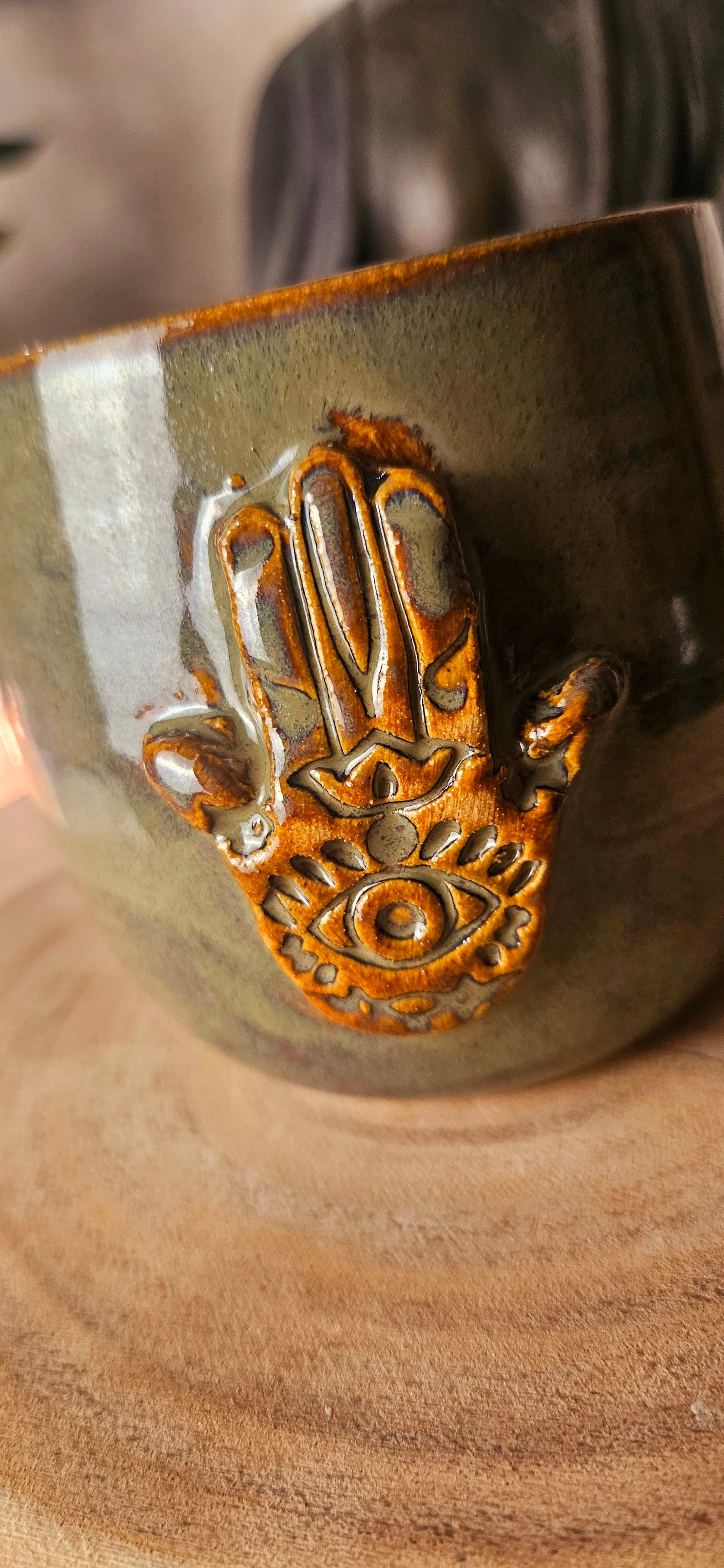 Traumhafter ,,Hamsa" Hand Becher