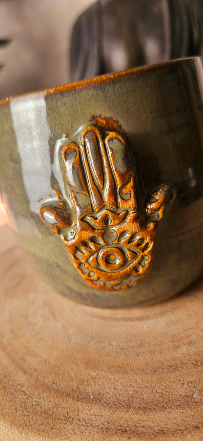 Traumhafter ,,Hamsa" Hand Becher