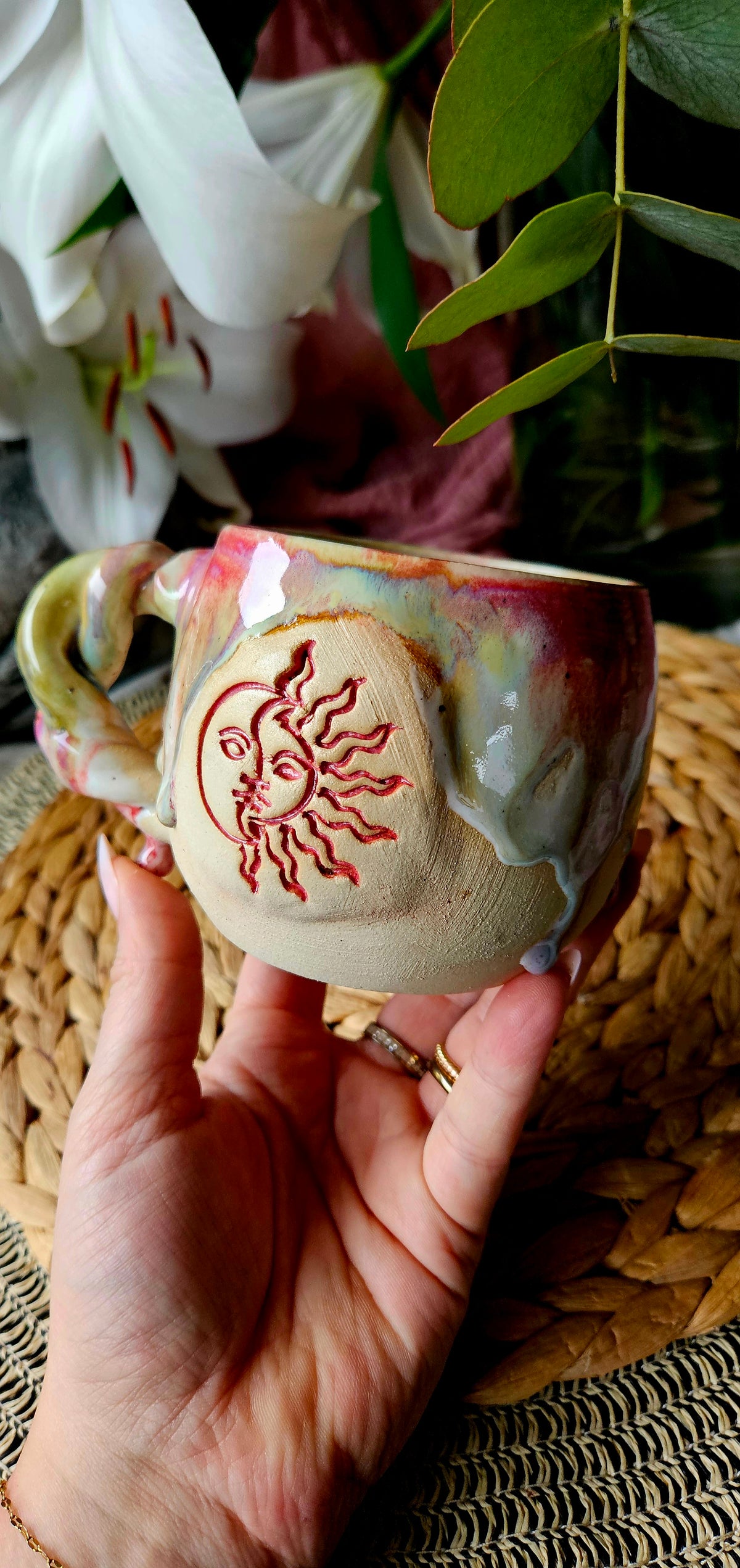 Traumhaft schöne ,,Sonnen" Tasse☀️🌷🫶