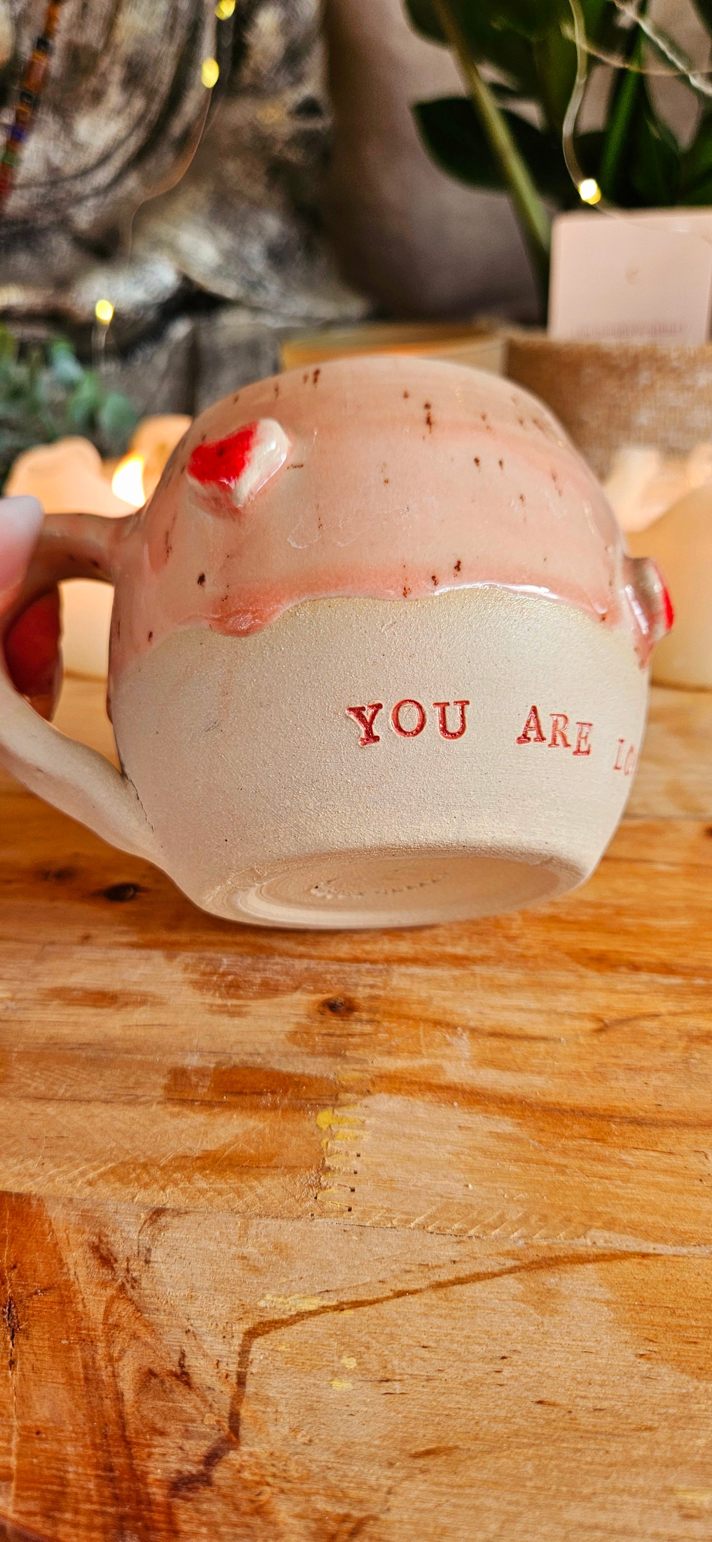 Wunderschöne Herztasse in Rosa😍🌷 B-Ware