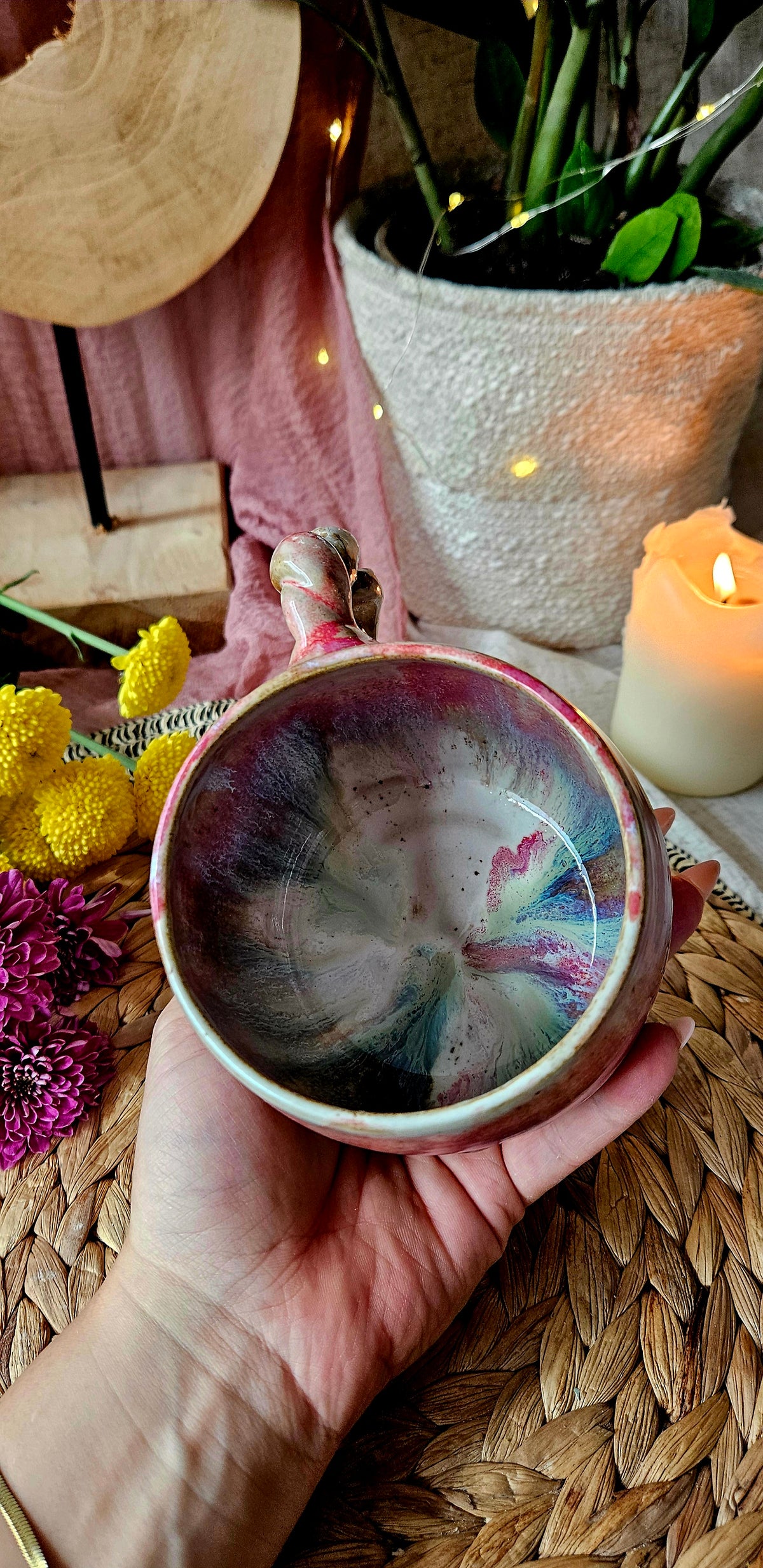 Wunderschöne ,,your Soul is Art" Tasse💫🌷🌺