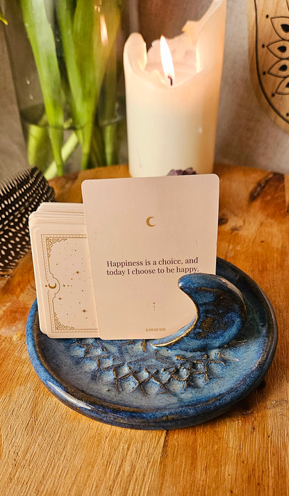 Wunderschöner Kartenhalter in blau💙🌙 B-Ware