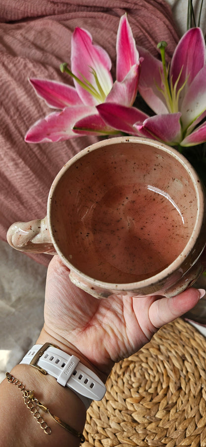 Zauberhafte Blümchentasse in Rosè🪷🫶