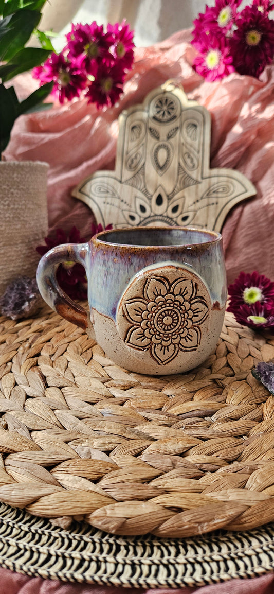 Atemberaubende Mandala Tasse 🌸🌷🫶