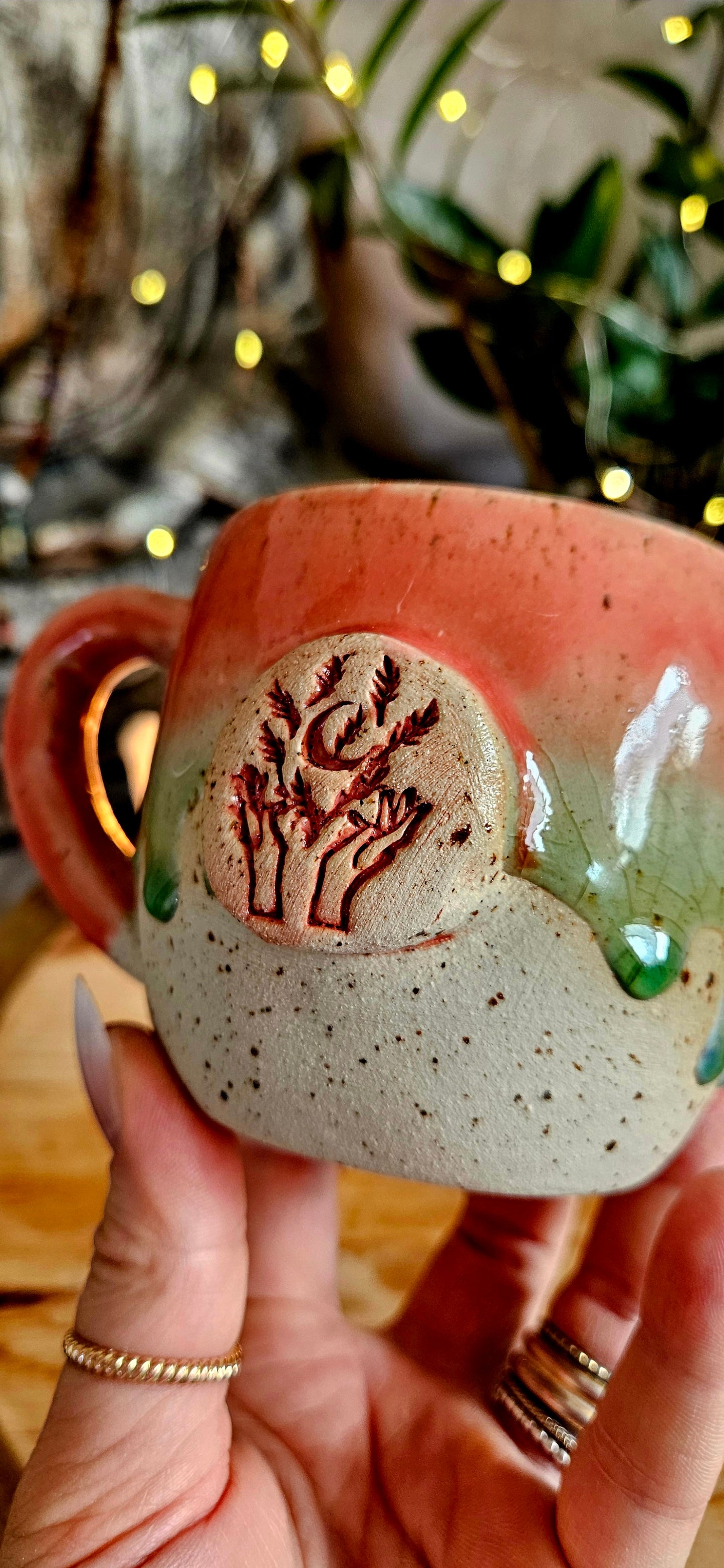 Wunderschöne Kaffetasse in kraftvollen Farben🫶✨️🌷 B-Ware