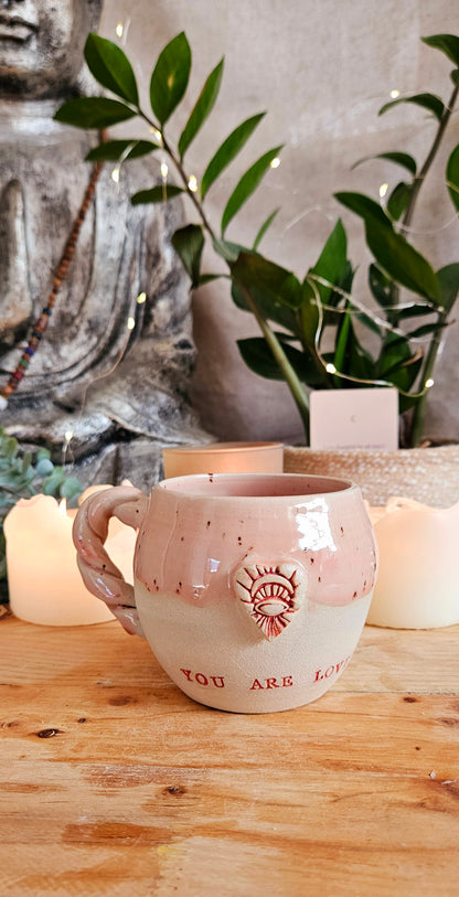 Atemberaubende ,,you are loved" Tasse 🫶🌷 B Ware