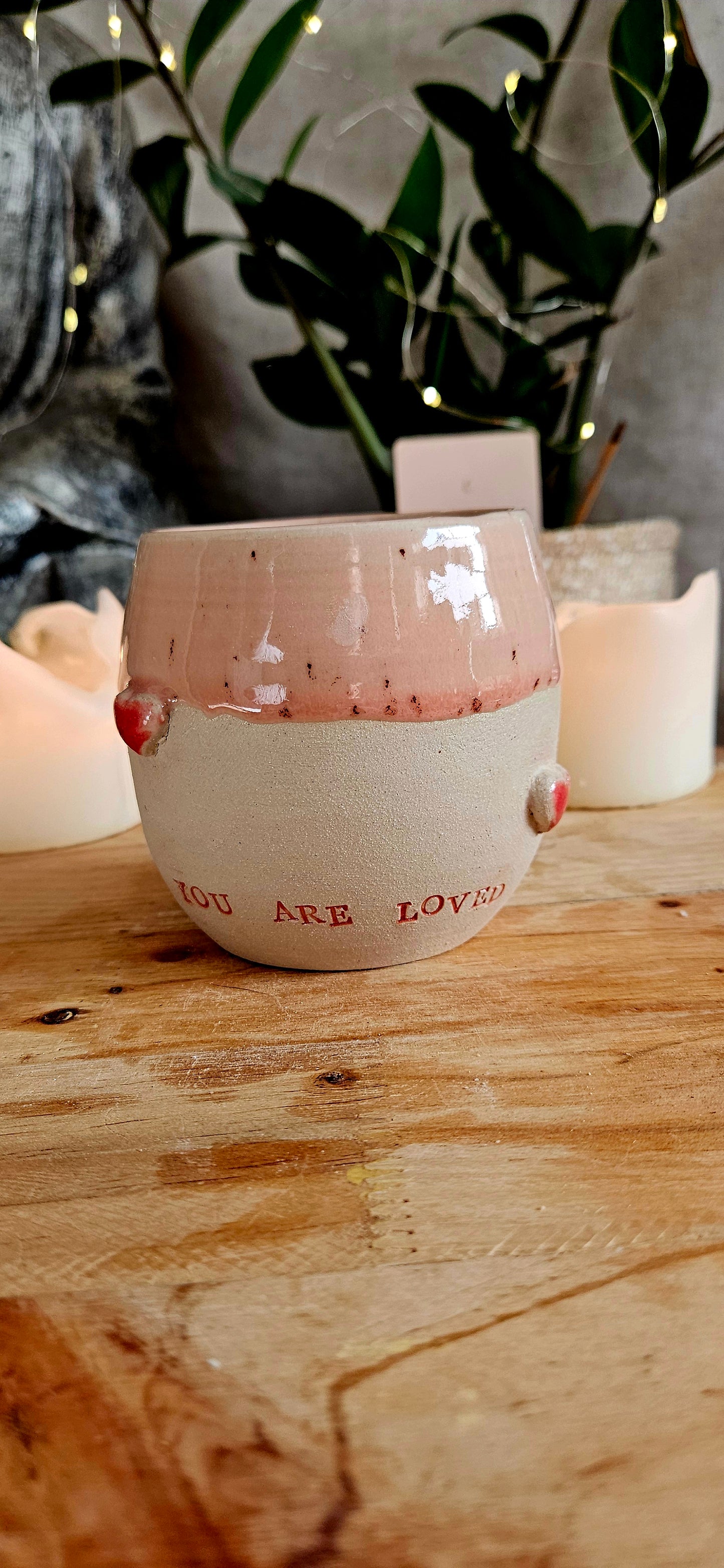 Einzigartiger ,,you are Loved" Becher🌷✨️ B-Ware