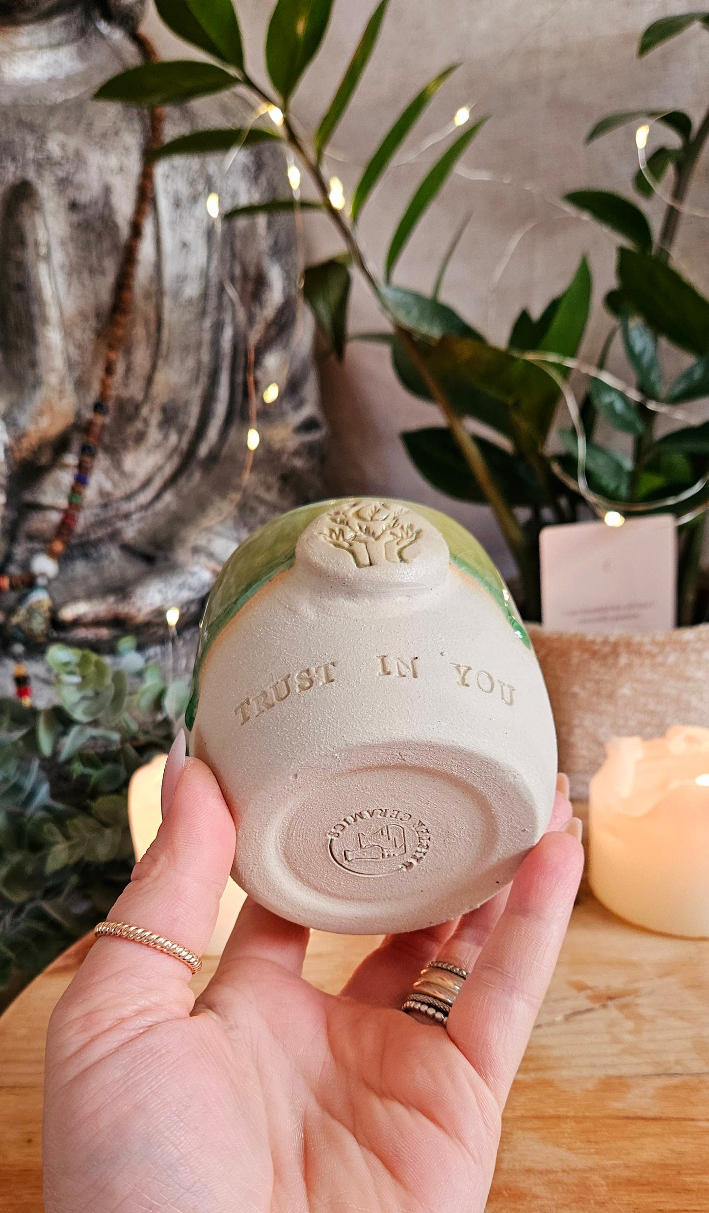 Wunderschöner ,,Trust in you" Becher ✨️ 💚