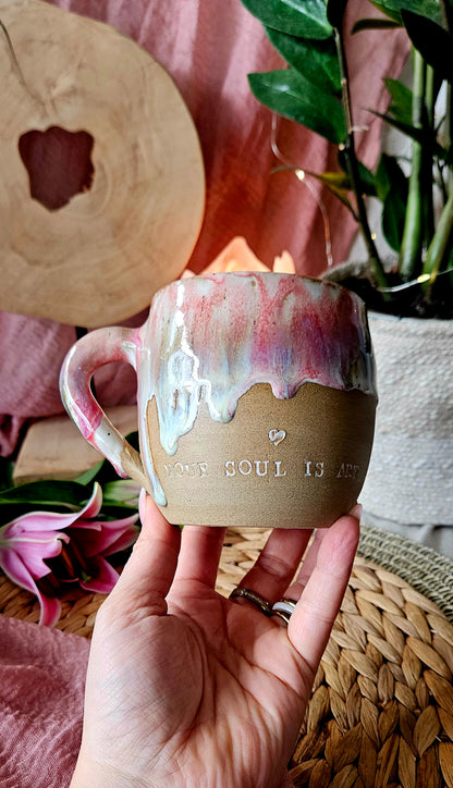 Wunderschöne ,,your soul is art" Tasse🫶🌷💫 B Ware