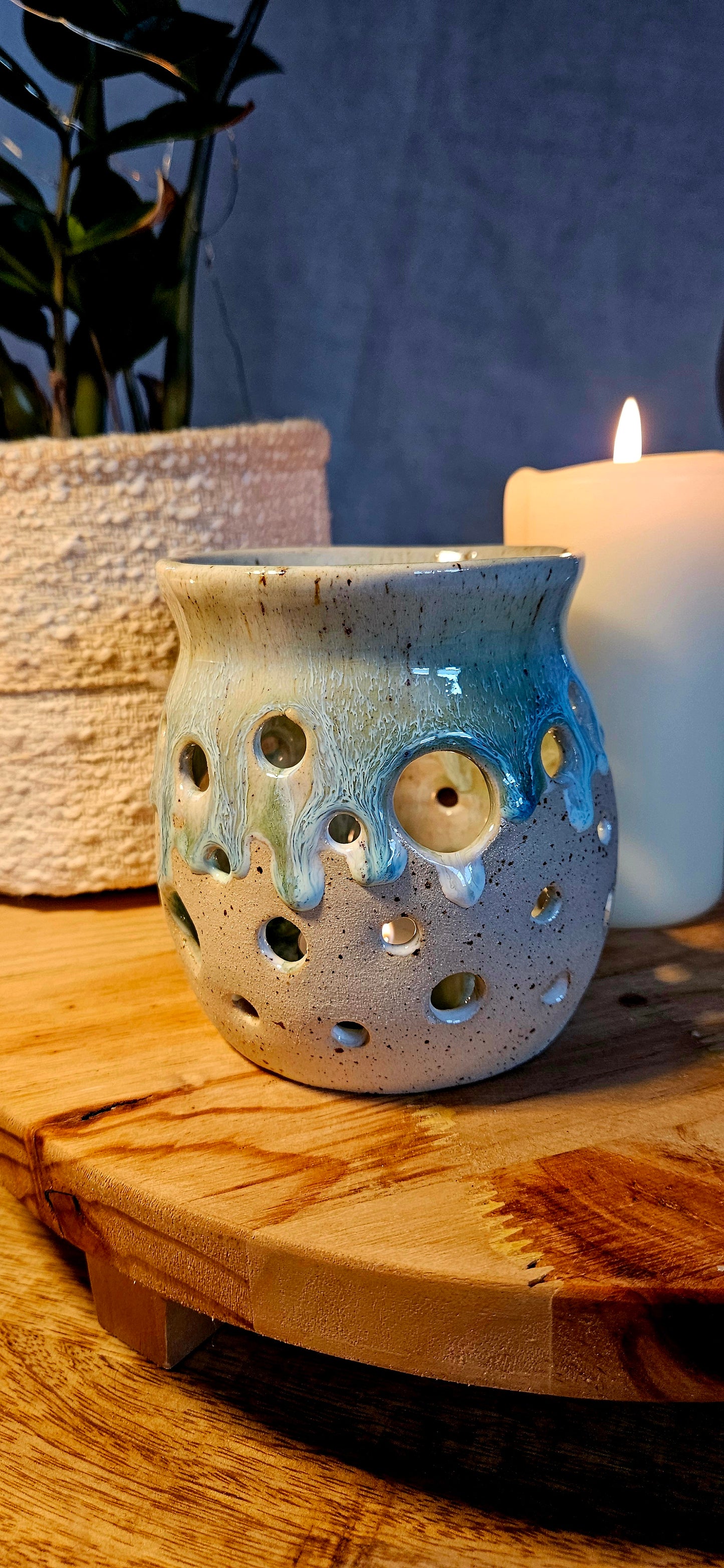 Wunderschöner Leuchtie in Grün 🌷🫶 B-Ware